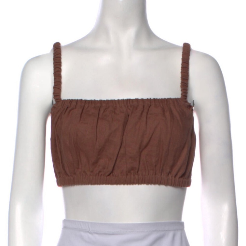 REFORMATION Linen Crop